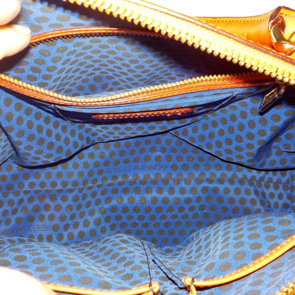 Rebecca Minkoff large orange shoulder bag EUC - Picture 2 of 6